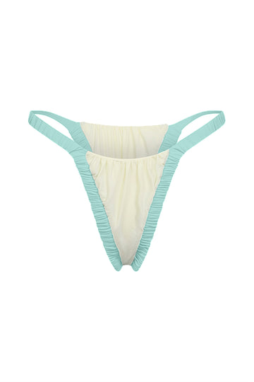 Ada / Ivory Aruba Blue - Bottom