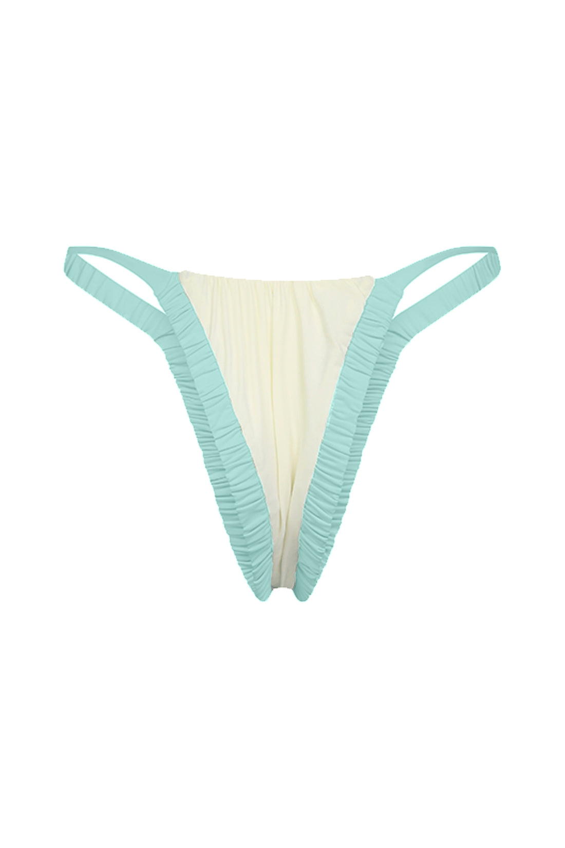 Ada / Ivory Apricot Aruba Blue - Bottom