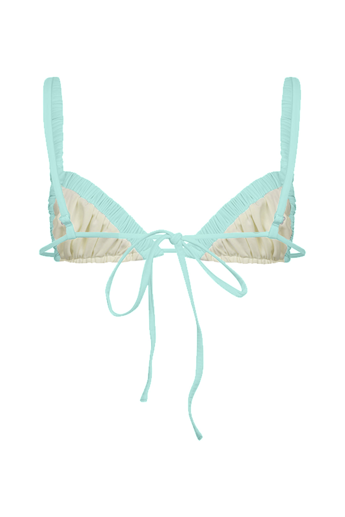 Ada / Ivory Apricot Aruba Blue - Top