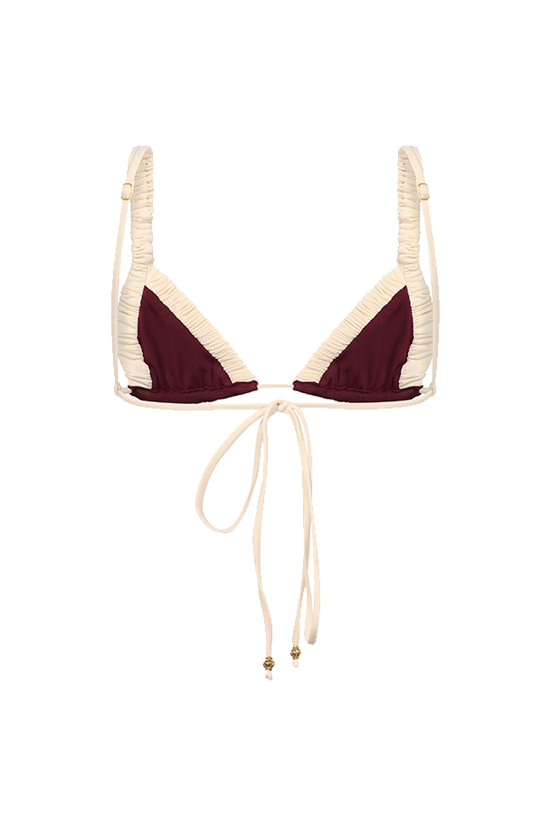 Ada / Ruby Red Ivory Apricot - Top