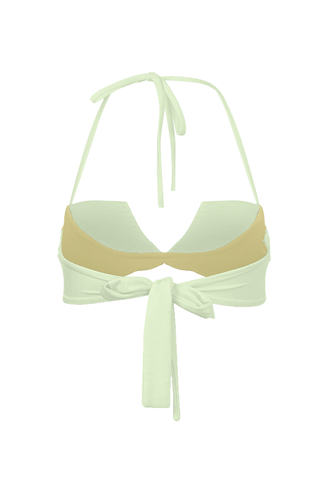 Ailin / Pastel Green Pastel Yellow - Top