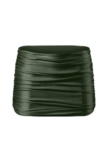 Cloud / Dark Green - Skirt