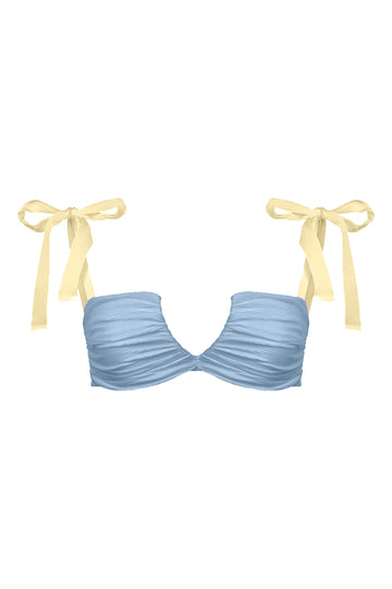 Cute Ana de Bretaña / Celestial Blue Butter Yellow - Top