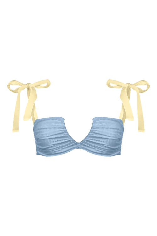Cute Ana de Bretaña / Celestial Blue Butter Yellow - Top