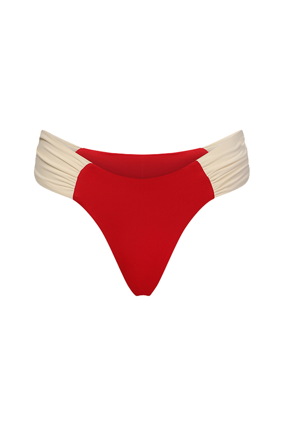 Cute Eclat / Cherry Red Ivory Apricot - Bottom