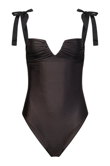 Cute Natala / Silky Black - One Piece