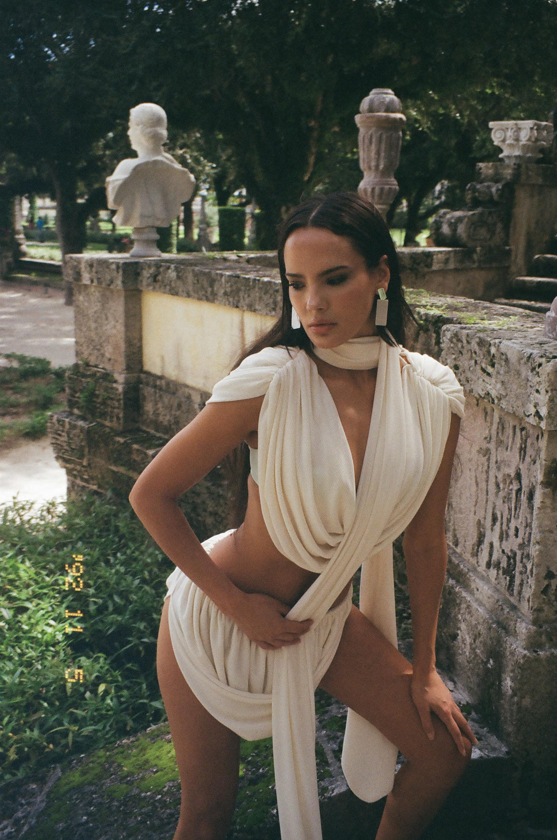 Bellezza / Ivory Apricot - Skirt