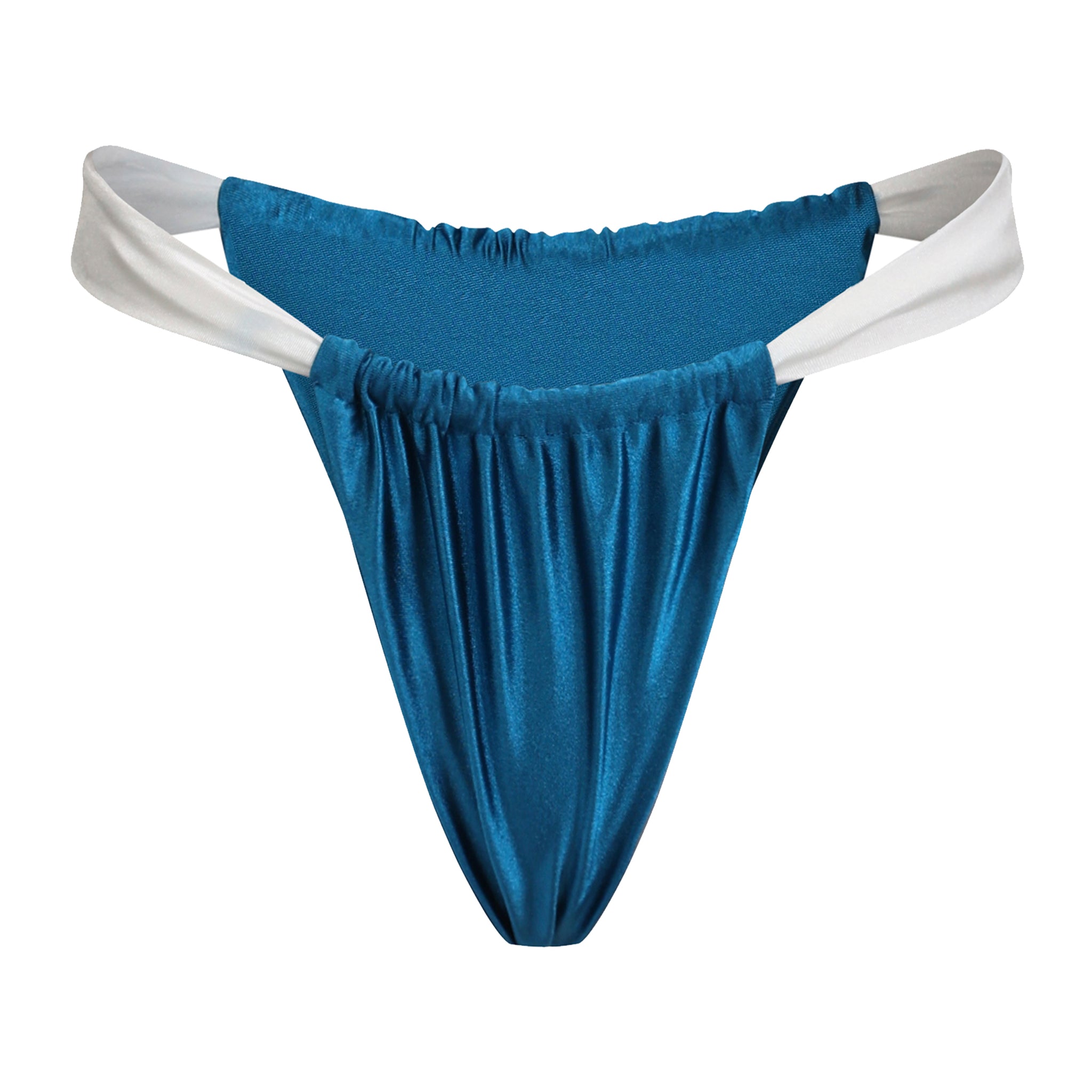 Ana de Bretaña / Dark Peacock Blue Bright White - Bottom