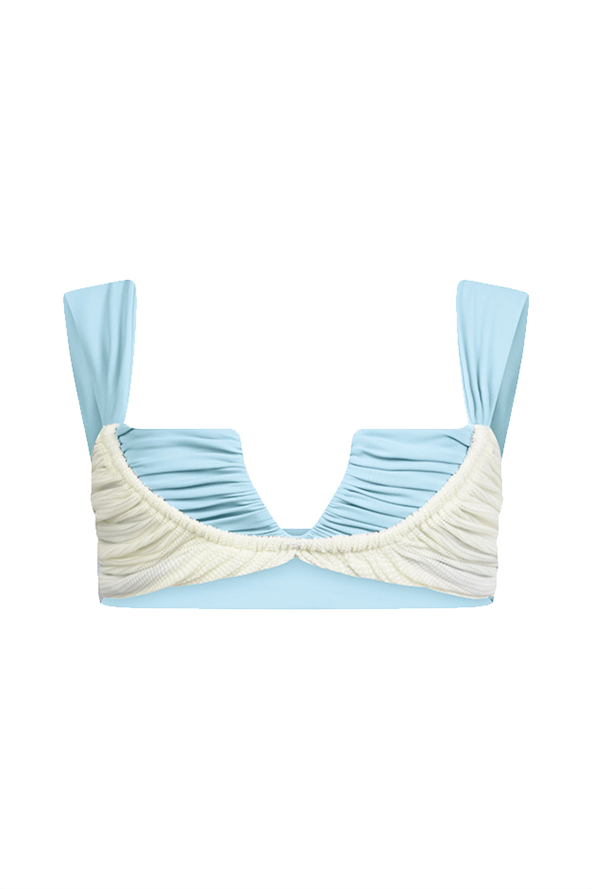 Eclat / Sky Blue Ivory Apricot - Top