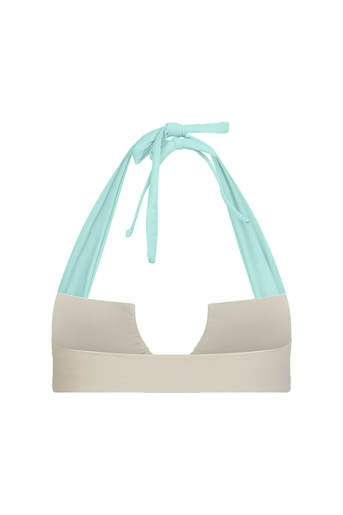 Fahari / Ivory Apricot Aruba Blue - Top