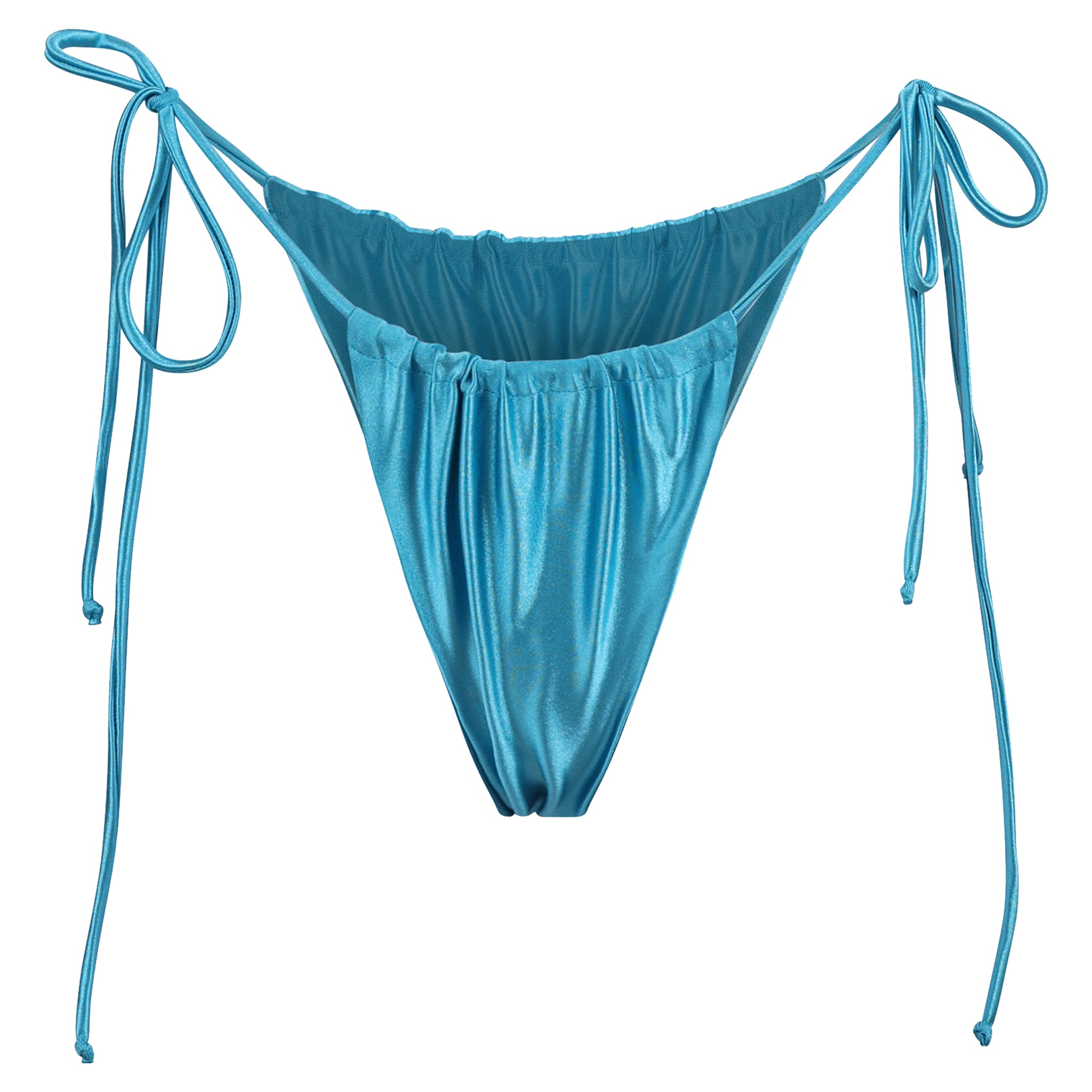 Womens G String Thong Swimsuit Bottom in Imperial Blue