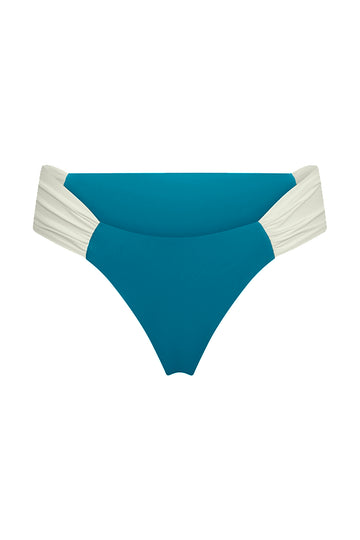 Nasia / Deep Blue Ivory Apricot - Bottom