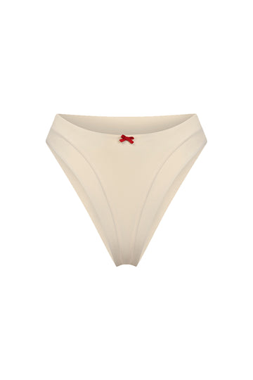 Valentina / Ivory Apricot Cherry Red - Bottom
