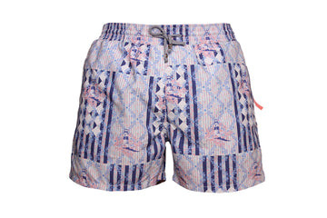 ARUBA Swim Shorts - Blue/Pink